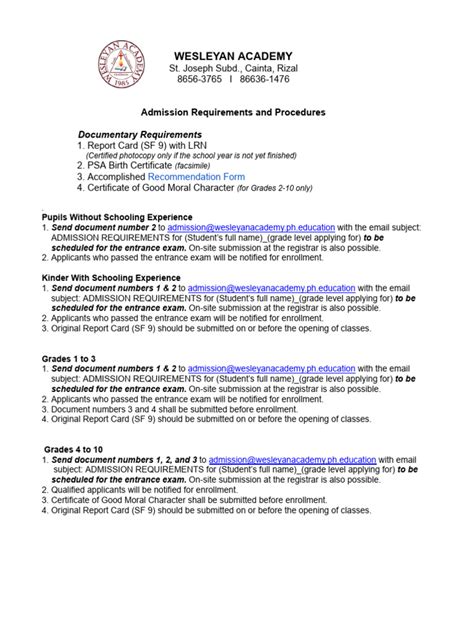 admission hau|Requirements and procedures .